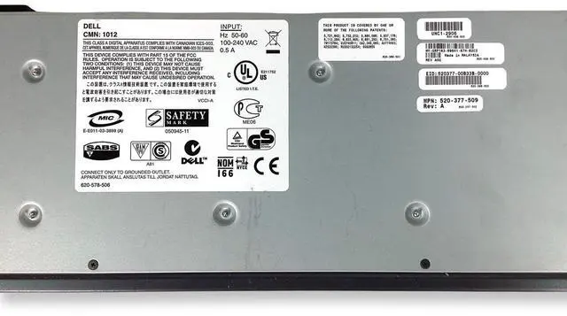 Alt view image 5 of 7 - Genuine Dell PowerEdge 2160AS 16 Ports PS/2-USB KVM Console Switch D785J RP163