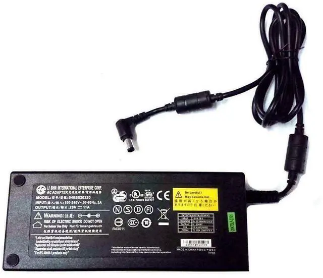 Alt view image 4 of 4 - LI SHIN 0405B20220 Alienware Power Supply 20V 11A AC Adapter 220W Alienware M17X
