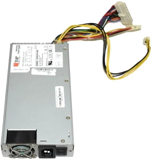Alt view image 4 of 7 - Genuine Top Microsystems 200W 12V 1Fan ATX Power Supply P6200S 1F ND 105-1037-00