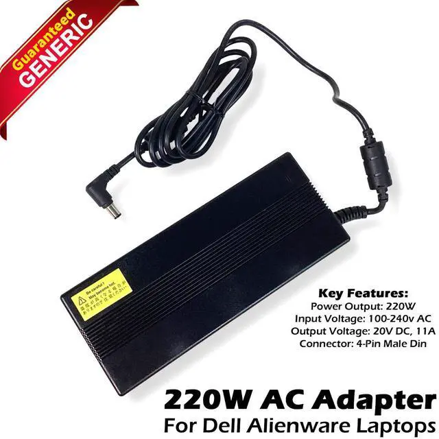 Main image of LI SHIN 0405B20220 Power Supply Alienware M17X M17R1 220W AC Adapter 20V 11A
