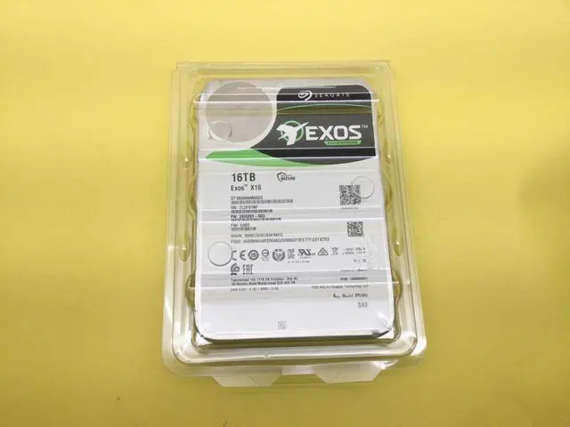 Main image of (NOT FOR HOME PC!) Seagate Exos X16 16TB 7.2K SAS 12Gb/s 512e/4Kn 256MB 3.5 HDD ST16000NM002G