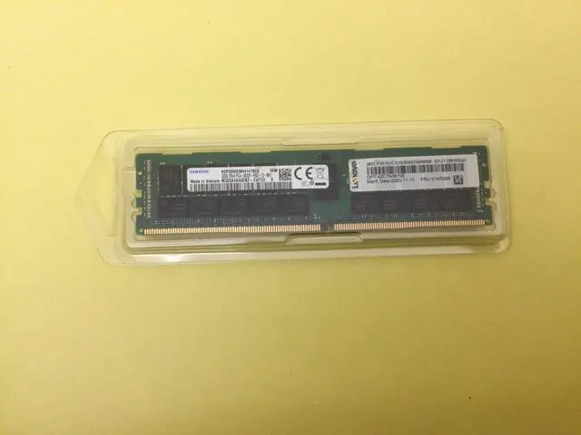 Alt view image 3 of 3 - 01KR355 Lenovo ThinkSystem 32GB 2Rx4 PC4-2933Y RDIMM Server Memory 4ZC7A08709
