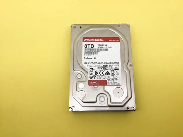 Main image of Western Digital Red 8TB SATA 6Gb/s 5400RPM 3.5" NAS Hard Drive WD80EFAX