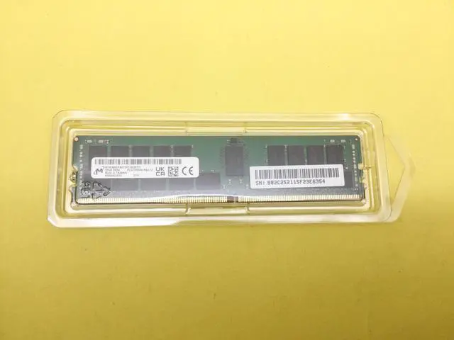 Alt view image 3 of 3 - MICRON 32GB (1X32GB) 2Rx4 PC4-3200AA DDR4 SERVER MEMORY MTA36ASF4G72PZ-3G2E7