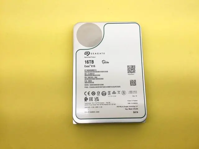 Alt view image 2 of 3 - SEAGATE EXOS X16 16TB 7.2K SATA 6GBPS 256MB 3.5IN HDD ST16000NM001G