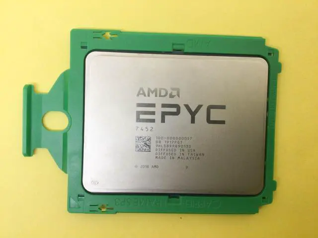 Main image of AMD EPYC 7452 32-Core 2.35GHz SP3 128MB 155W CPU 100-000000057 **UNLOCKED