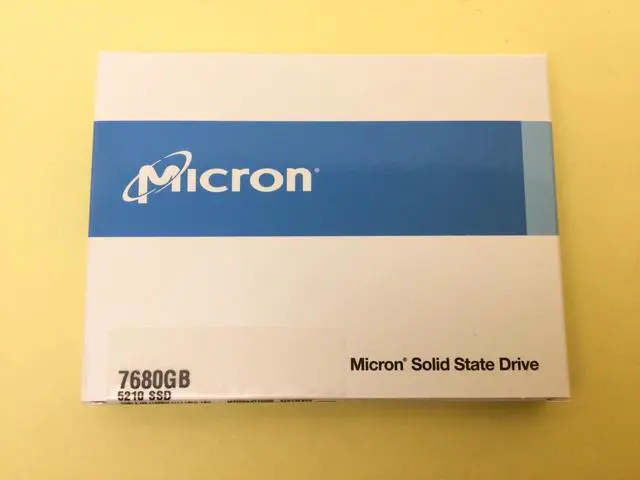 Main image of Micron 5210 ION 7.68TB SATA 6Gb/s QLC 2.5" Enterprise SSD MTFDDAK7T6QDE