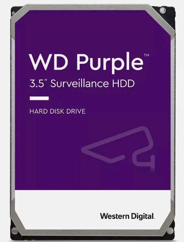 Main image of WD Purple 8TB 7.2K SATA 6Gb/s 256MB 3.5'' Surveillance HDD WD85PURZ