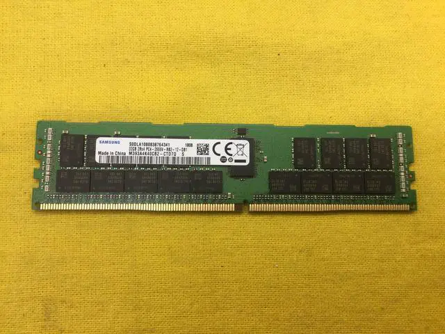 Main image of M393A4K40CB2-CTD SAMSUNG 32GB (1X32GB) 2RX4 DDR4 PC4-2666V Server Memory