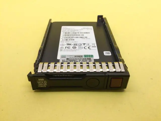Alt view image 4 of 7 - P18434-B21 HPE 960GB SATA 6G MIXED USE SFF SC MULTI VENDOR SSD P18478-001