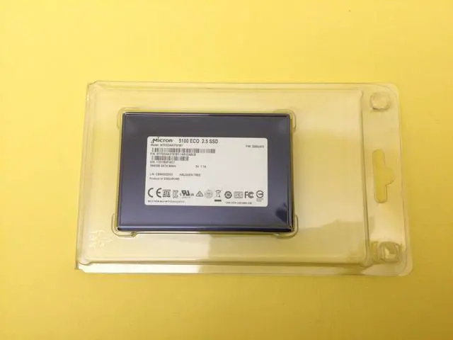 Alt view image 4 of 5 - Micron 5100 ECO 3.84TB SATA 6Gb/s 2.5" SSD MTFDDAK3T8TBY