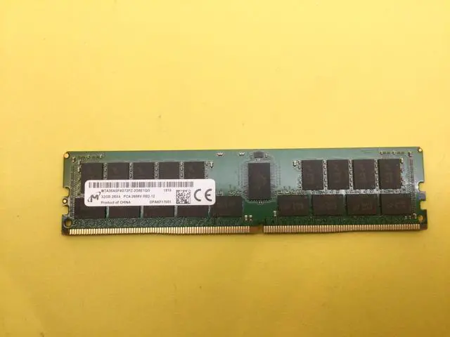 Main image of MICRON 32GB (1X32GB) 2RX4 PC4-2666V DDR4 SERVER MEMORY MTA36ASF4G72PZ-2G6E1