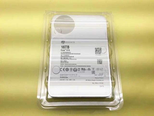 Alt view image 4 of 5 - SEAGATE EXOS X16 16TB 7.2K SATA 6Gb/s 256MB 3.5IN HDD ST16000NM000G