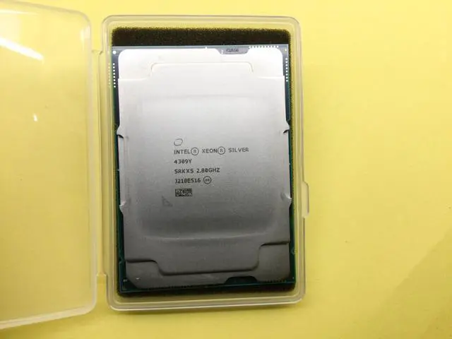 Alt view image 2 of 4 - SRKXS Intel Xeon Silver 4309Y 2.80 GHz 8-Core FCLGA4189 CPU Processor