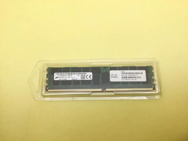 Alt view image 3 of 3 - MICRON 32GB (1X32GB) 2Rx4 PC4-2666V DDR4 Server Memory MTA36ASF4G72LZ-2G6D1