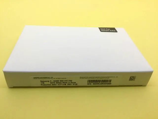 Alt view image 2 of 4 - SAMSUNG 870 EVO 1TB 2.5-Inch SATA III Internal SSD MZ-77E1T0E