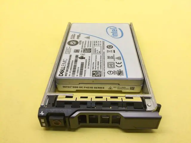 Alt view image 2 of 3 - 5GMK0 Dell Intel DC P4510 4TB PCIe NVMe Read Intensive 2.5'' SSD SSDPE2KX040T8T