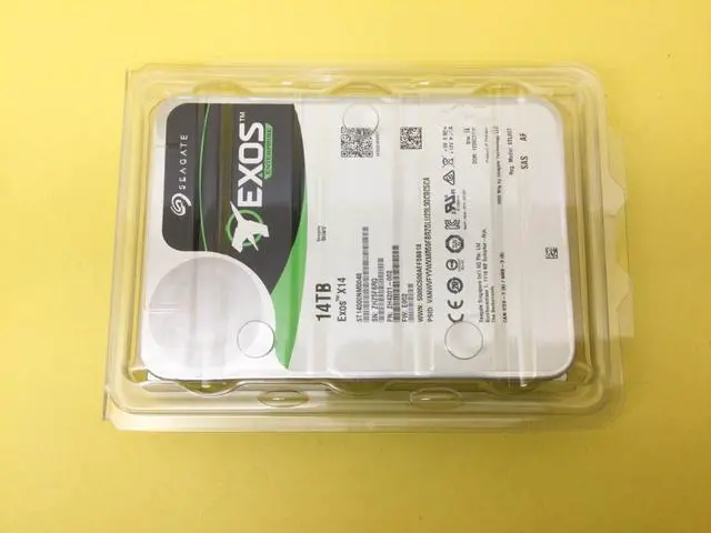 Alt view image 2 of 3 - (NOT FOR HOME PC!) Seagate Exos X14 14TB 7.2K SAS 12Gbps 3.5in 512e HDD ST14000NM0048