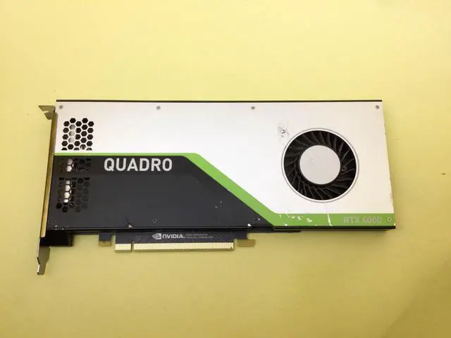 Alt view image 2 of 5 - Nvidia Quadro RTX 4000 GDDR6 8GB PCIe Graphics Card *** Grade B