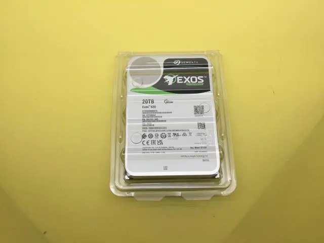 Alt view image 2 of 3 - Seagate Exos X20 20TB 7.2K SATA 6Gb/s 256MB 3.5in Internal HDD ST20000NM007D - OEM