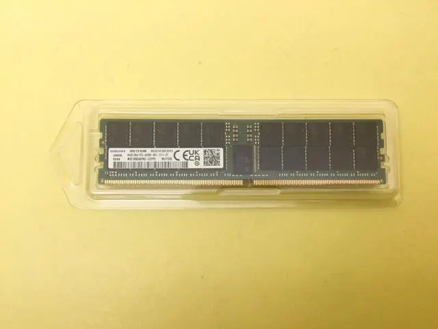Alt view image 3 of 3 - SAMSUNG 64GB (1X64GB) 2RX4 PC5-6400B DDR5 SERVER MEMORY M321R8GA0PB2-CCP - OEM