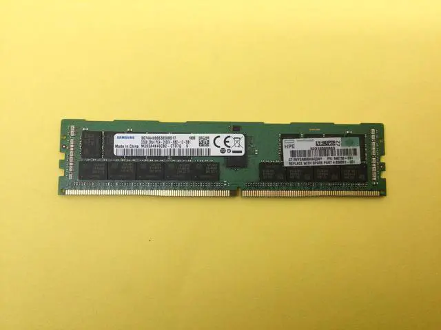 Alt view image 3 of 6 - (NOT FOR HOME PC!) 840758-091 HPE 32GB 2RX4 PC4-2666V DDR4 REG Server Memory 850881-001 815100-B21