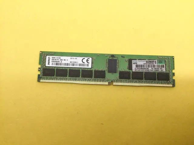 Main image of (NOT FOR HOME PC!) 840758-091 HPE 32GB 2RX4 PC4-2666V DDR4 REG Server Memory 850881-001 815100-B21