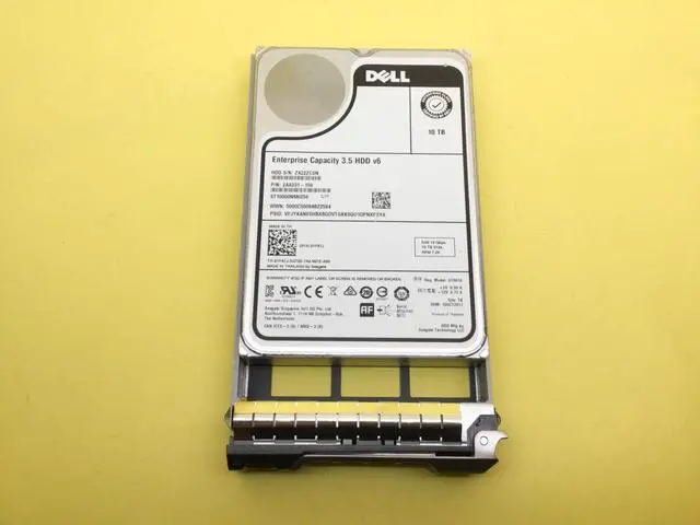 Main image of (NOT FOR HOME PC!) YF87J DELL 10TB 7.2k 12Gb/s NL SAS 3.5in 512e HDD 0YF87J ST10000NM0256