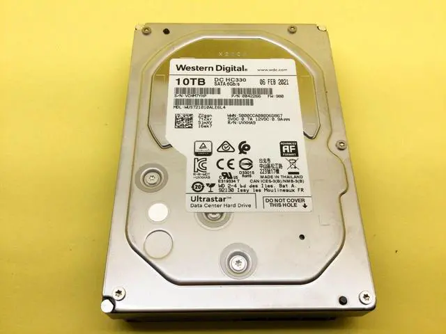 Main image of WD Ultrastar DC HC330 10TB 7200 RPM SATA 6Gb/s 256MB 3.5" HDD WUS721010ALE6L4