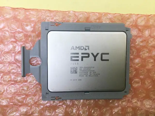 Main image of AMD EPYC 7453 28-Core 2.75GHz SP3 225W Server Processor 100-000000319