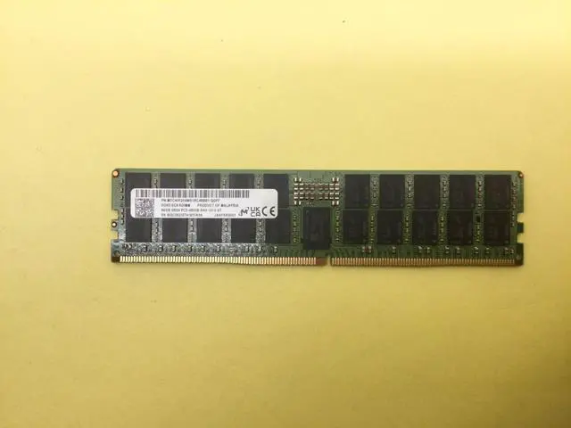 Main image of MICRON 96GB (1X96GB) 2RX4 PC5-4800B DDR5 SERVER MEMORY MTC40F204WS1RC48BB1