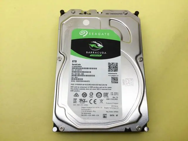 Alt view image 2 of 3 - SEAGATE BARRACUDA 8TB 5.4K 6Gbps 3.5" SATA HDD ST8000DM004