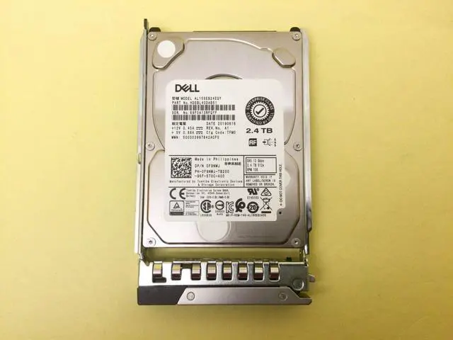 Alt view image 2 of 3 - (NOT FOR HOME PC!) F9NWJ DELL 2.4TB 10K 12Gbps 2.5" 512e SAS HDD 0F9NWJ AL15SEB24EQY w/ Gen14