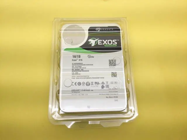 Alt view image 2 of 3 - (NOT FOR HOME PC!) Seagate Exos X16 16TB 7.2K SAS 12Gb/s 512e/4Kn 256MB 3.5 HDD ST16000NM002G