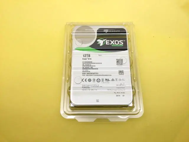 Alt view image 2 of 3 - Seagate Exos X14 12TB 7200 RPM SATA 6Gb/s 256MB 3.5" HDD ST12000NM0008