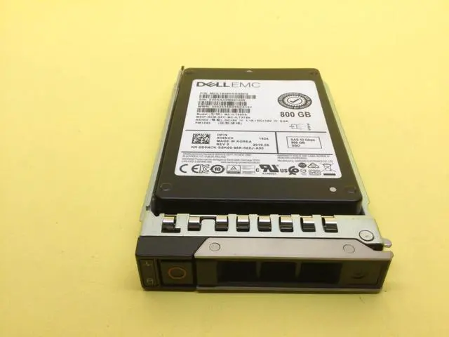 Alt view image 2 of 3 - (NOT FOR HOME PC!) D9NCK DELL 800GB SAS 12Gbps MIX USE 2.5'' SSD 0D9NCK MZ-ILT800A w/ Gen 14th Tray