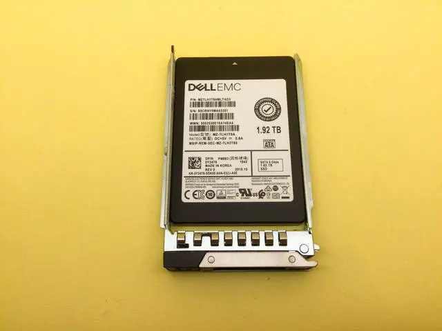 Main image of Y24T6 Dell 1.92TB Read Intensive SATA 6Gbps 2.5in SSD 0Y24T6 MZ-7LH1T9A