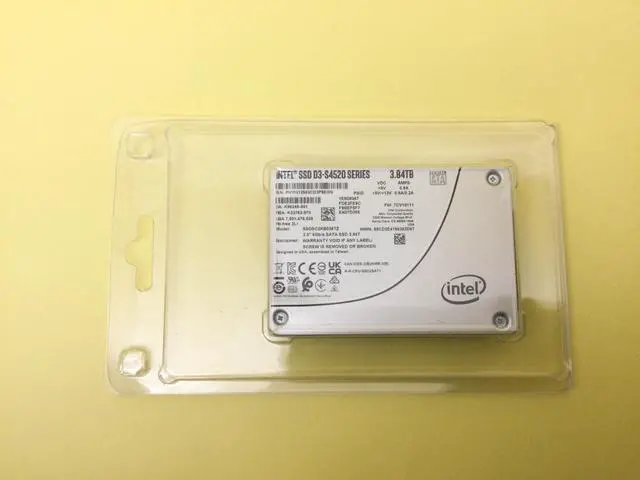 Main image of Intel D3-S4520 Series 3.84TB SATA 6Gb/s 2.5'' SSD SSDSC2KB038TZ
