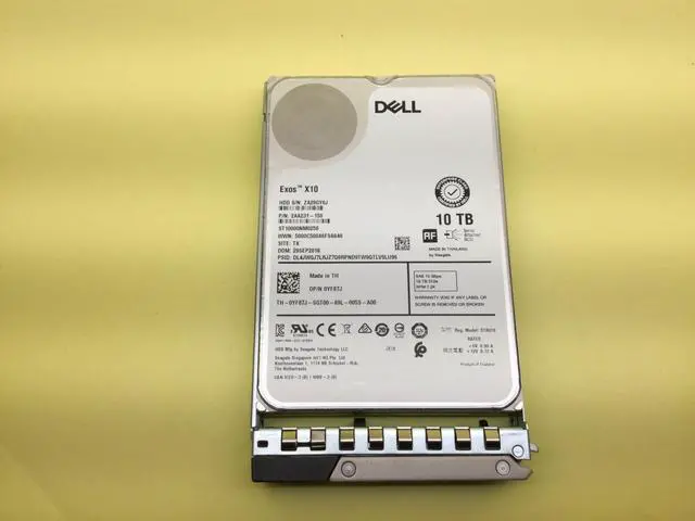 Alt view image 2 of 3 - (NOT FOR HOME PC!) YF87J DELL 10TB 7.2k 12Gb/s NL SAS 3.5in 512e HDD 0YF87J ST10000NM0256