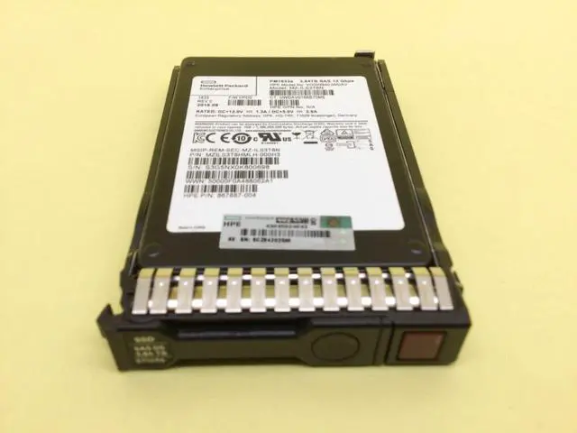 Alt view image 2 of 4 - (NOT FOR HOME PC!) 875330-B21 HPE 3.84TB SAS 12G READ INTENSIVE SFF SC SSD 875686-001