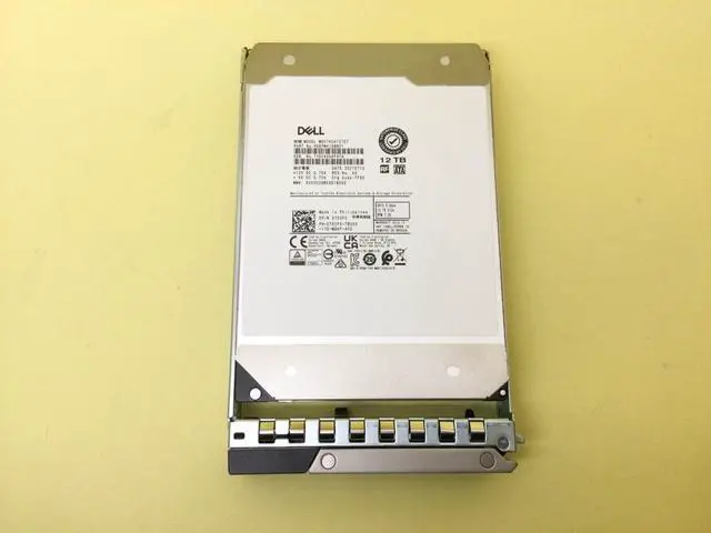 Main image of 753F0 DELL 12TB 7.2K SATA 6Gb/s 3.5'' 512e HDD MG07ACA12TEY 0753F0 w/ G14