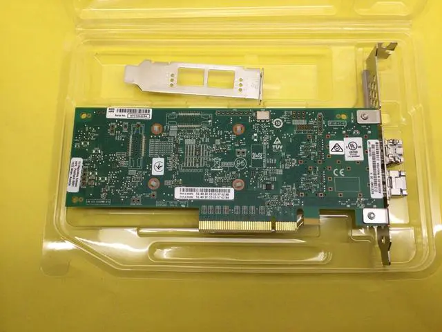 Alt view image 2 of 3 - P9D94A HPE QLE2692 SN1100Q 16Gb Dual Port Fibre Channel HBA 853011-001