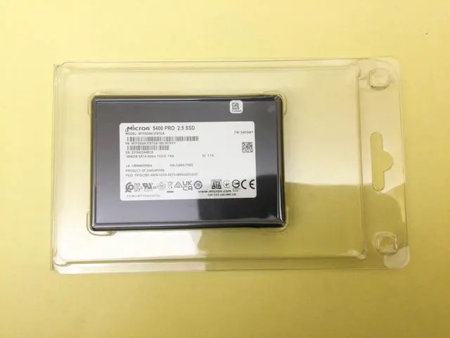 Alt view image 3 of 4 - Micron 5400 PRO 3.84TB SATA 6Gb/s 2.5in SSD MTFDDAK3T8TGA