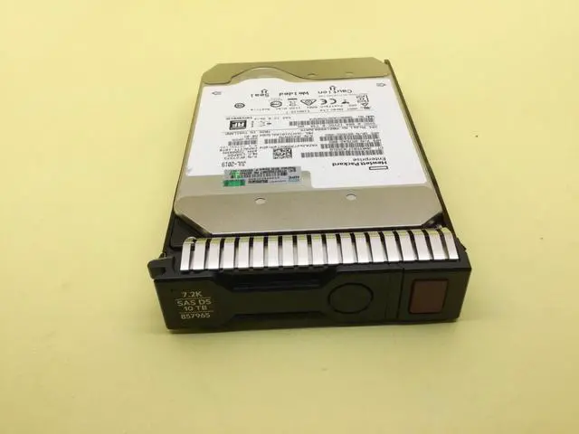 Alt view image 2 of 5 - (NOT FOR HOME PC!) 857644-B21 HP 10TB SAS 12G MIDLINE 7.2K LFF (3.5IN) SC 512E DS HDD 857965-001