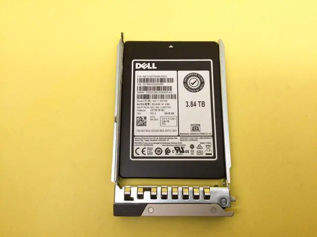 Main image of 9Y3HD Dell 3.84TB SATA 6Gbps RI TLC 2.5'' SSD 09Y3HD Samsung PM863a MZ-7LM3T8B