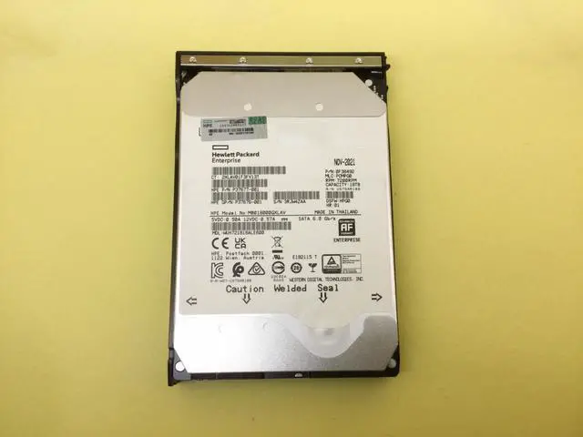 Alt view image 2 of 6 - P37678-B21 HPE 18TB SATA 6G BC 7.2K LFF LP 512E ISE MULTI VENDOR HDD P38440-001