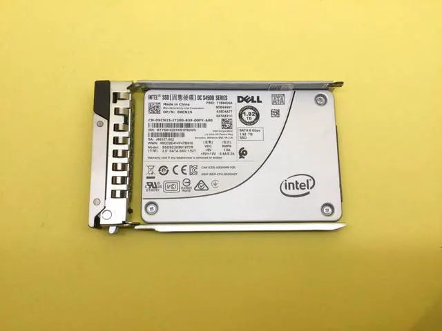 Main image of XCN15 Dell 1.92TB SATA 6Gbps Read Intensive 2.5" SSD SSDSC2KB019T7R w/ Gen 14th