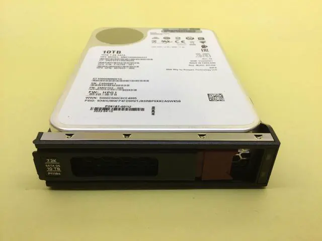 Alt view image 2 of 2 - P09161-B21 HPE 10TB SATA 6G BUSINESS CRITICAL 7.2K LFF LP 512E HDD P11184-001