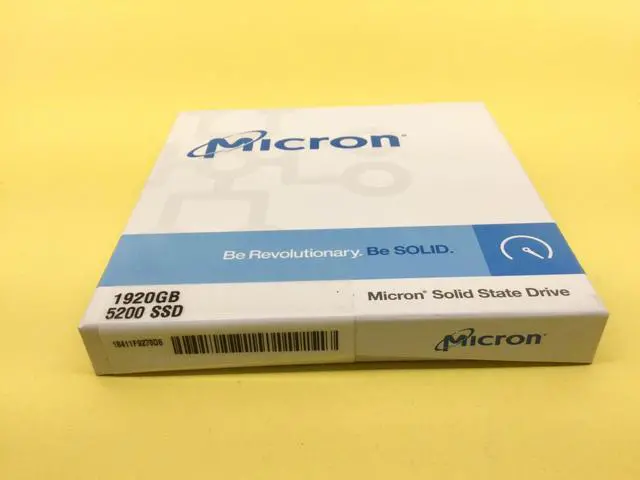 Alt view image 6 of 6 - Micron 5200 PRO 1.92TB SATA 6Gb/s 2.5" Internal SSD MTFDDAK1T9TDD Sealed - OEM