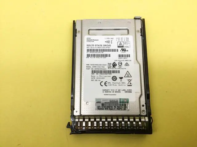 Main image of (NOT FOR HOME PC!) P04533-B21 HPE 1.6TB SAS 12G MIXED USE SFF SC SSD P06580-001